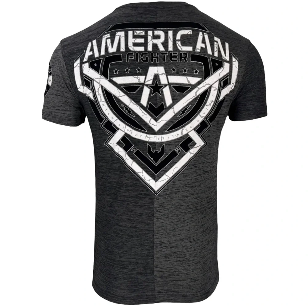 American Fighter Men's T-shirt Bay View Premium Athletic MMA S-4XL $44